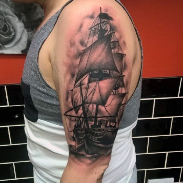 tatuaje nautico para hombre 19