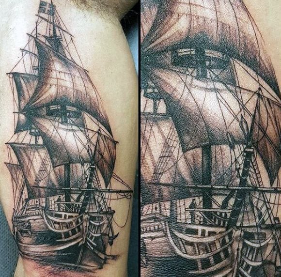 tatuaje nautico para hombre 27