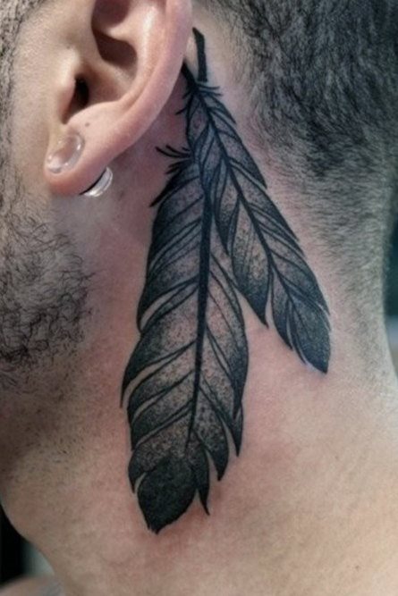 tatuaje plumas para hombre 42
