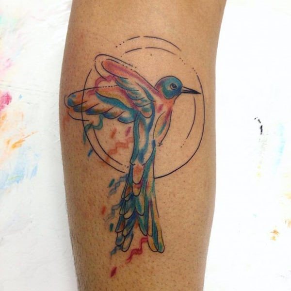 tatuaje colibri 1191