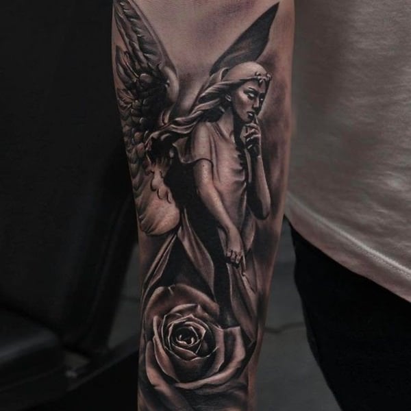 tatuaje angel 131