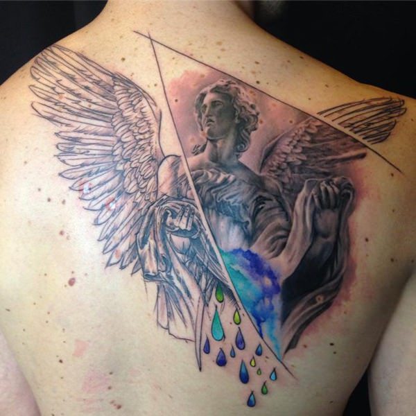 tatuaje angel 143
