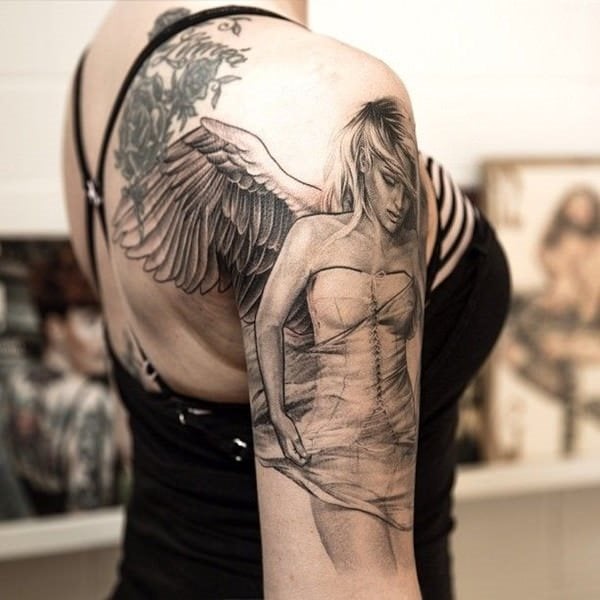 tatuaje angel 148