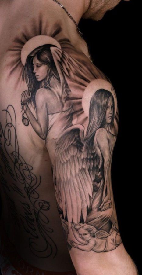 tatuaje angel 175