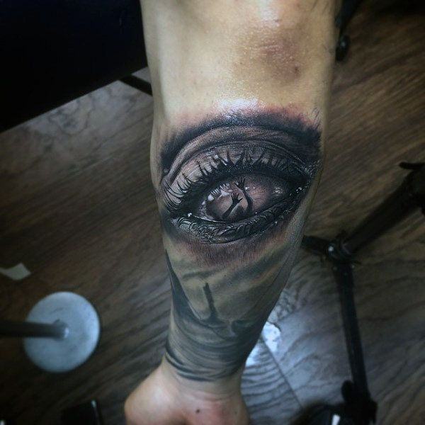 tatuaje ojos 919
