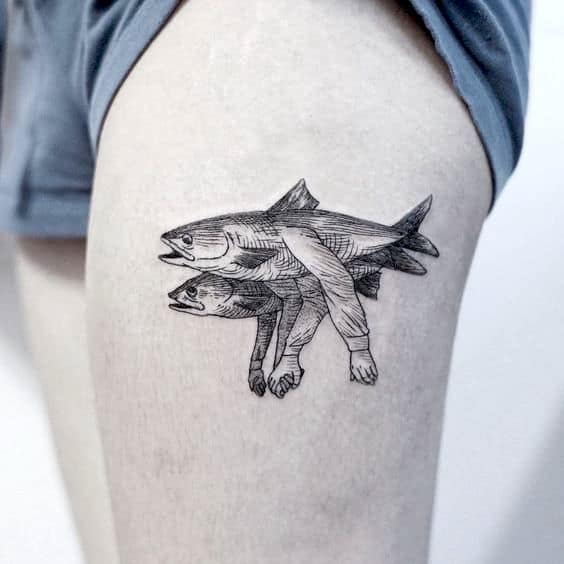 tatuaje para un piscis 11