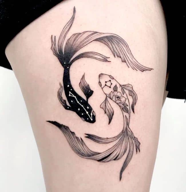 tatuaje para un piscis 37