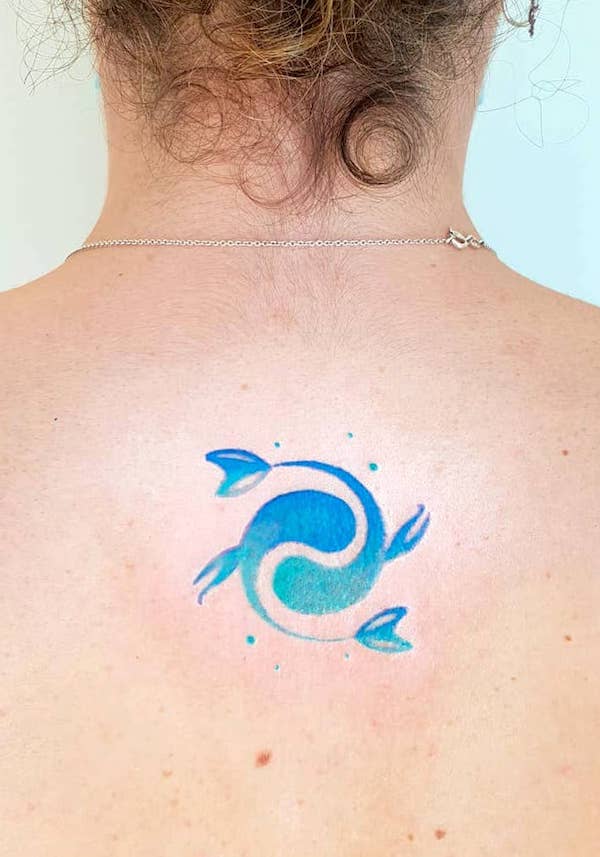 tatuaje para un piscis 50