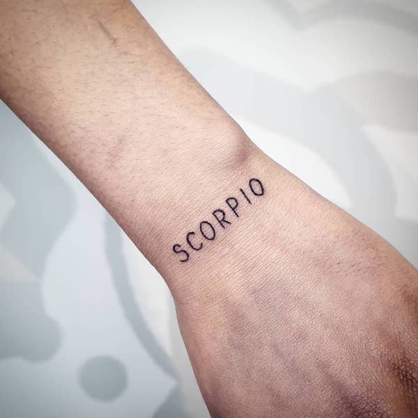 tatuaje para un escorpio 04