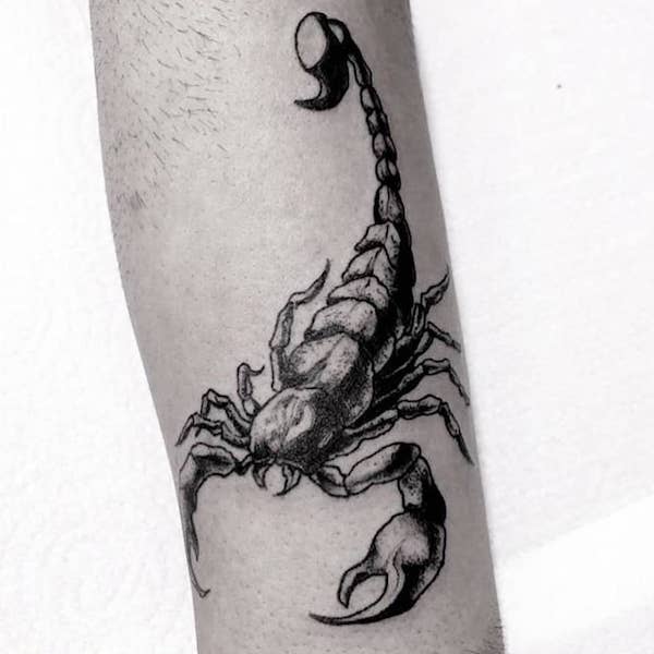 tatuaje para un escorpio 21