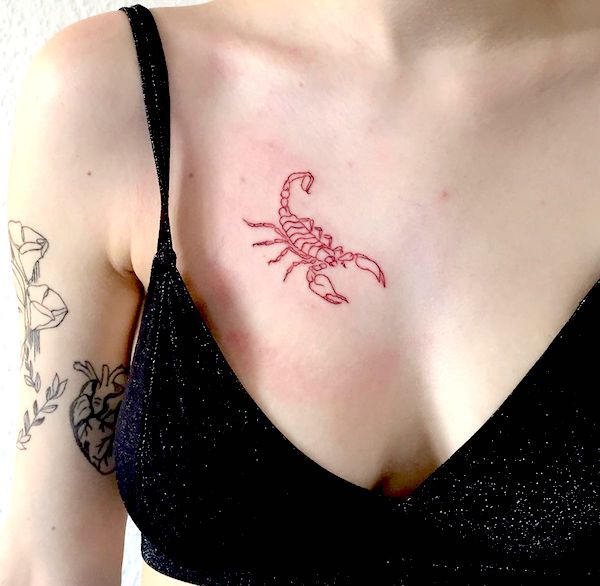 tatuaje para un escorpio 23