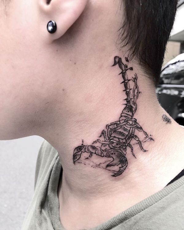 tatuaje para un escorpio 24
