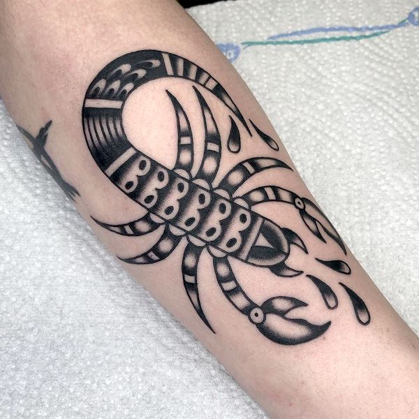 tatuaje para un escorpio 25