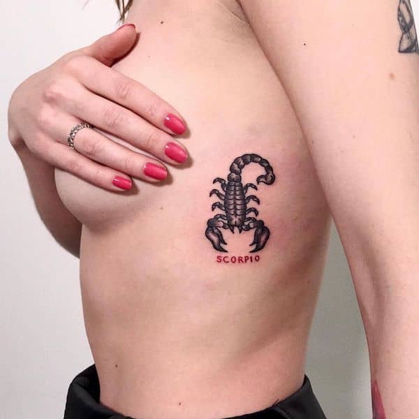 tatuaje para un escorpio 27