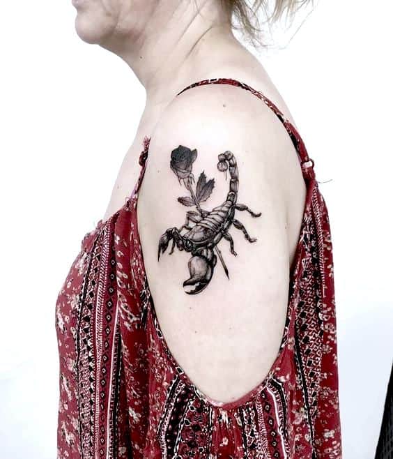 tatuaje para un escorpio 57