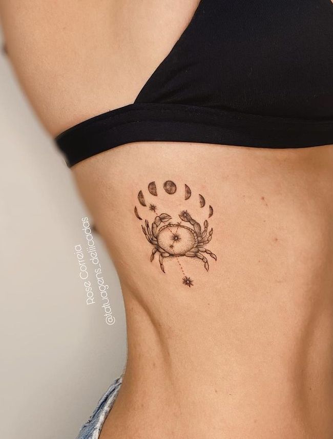 tatuaje signo zodiaco cancer 41