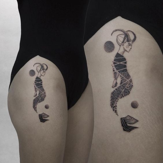 tatuaje signo zodiaco capricornio 20