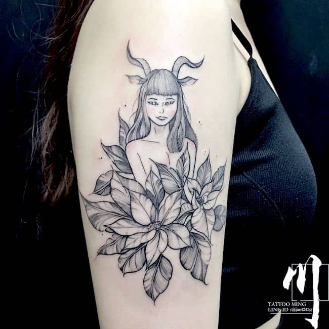 tatuaje signo zodiaco capricornio 92