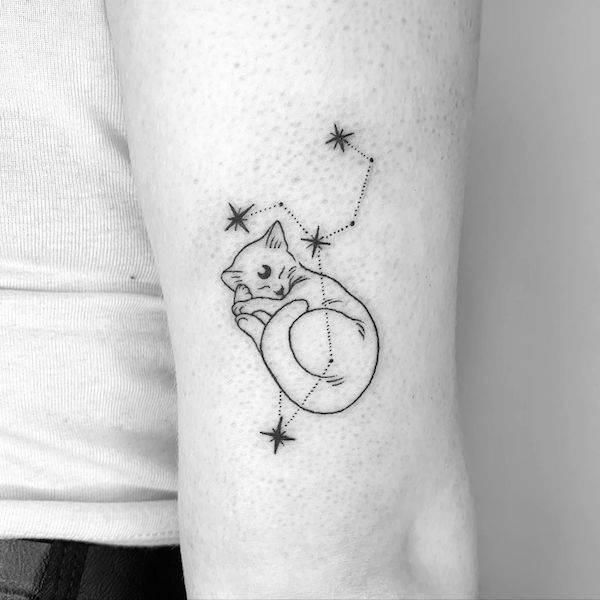 tatuaje signo zodiaco leo 49