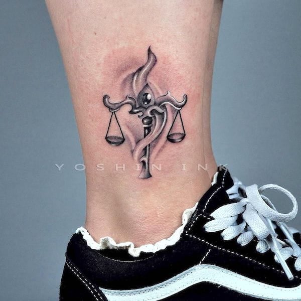 tatuaje signo zodiaco libra 94