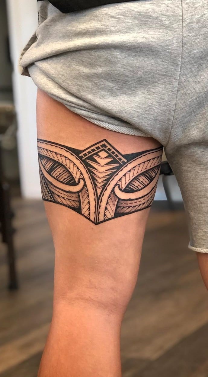 tatuaje tribal para hombre 34