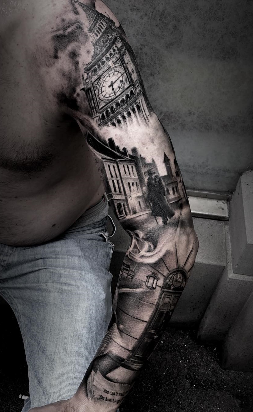tattoo brazo completo en hombre 02