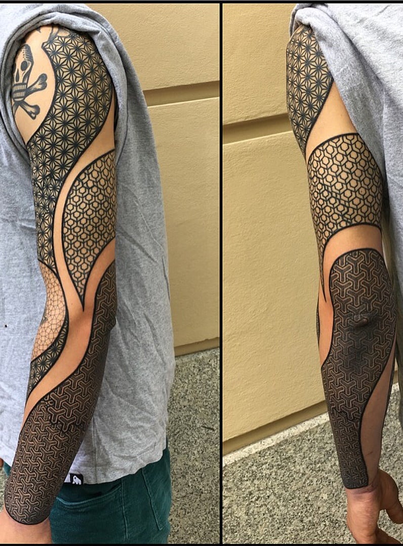 tattoo brazo completo en hombre 19