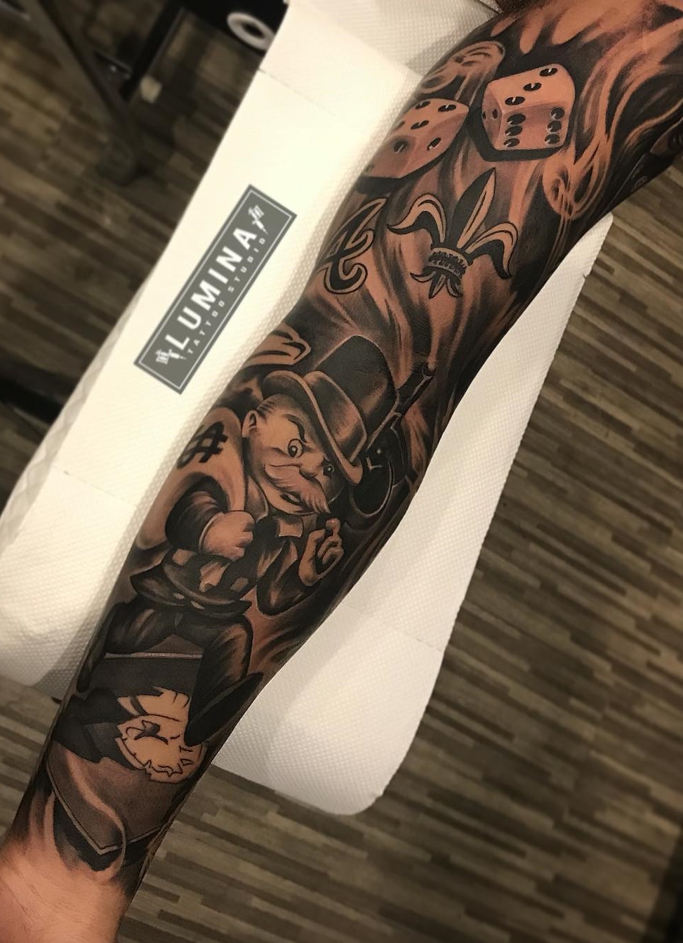 tattoo brazo completo en hombre 68