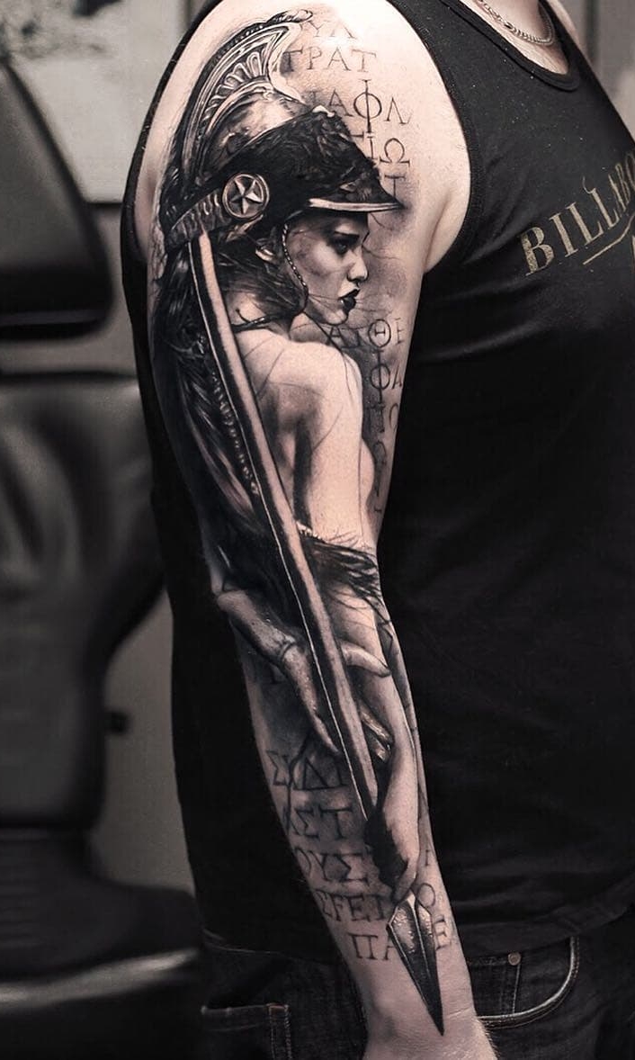tattoo brazo completo en hombre 82