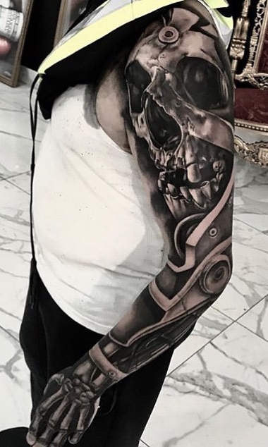 tattoo brazo completo en hombre 88