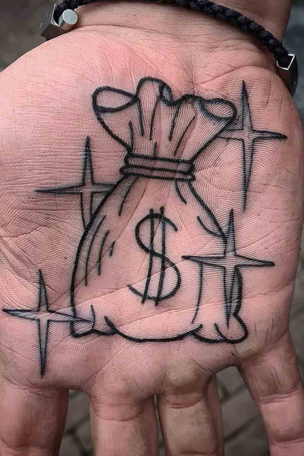 tattoo masculino en la mano 05