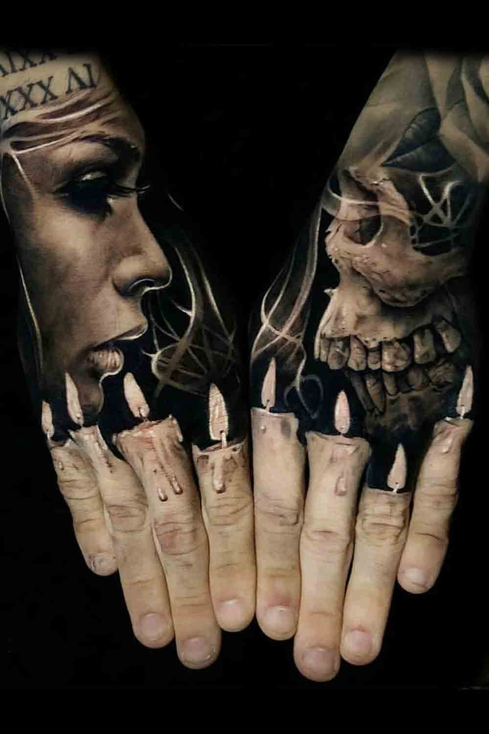 tattoo masculino en la mano 15