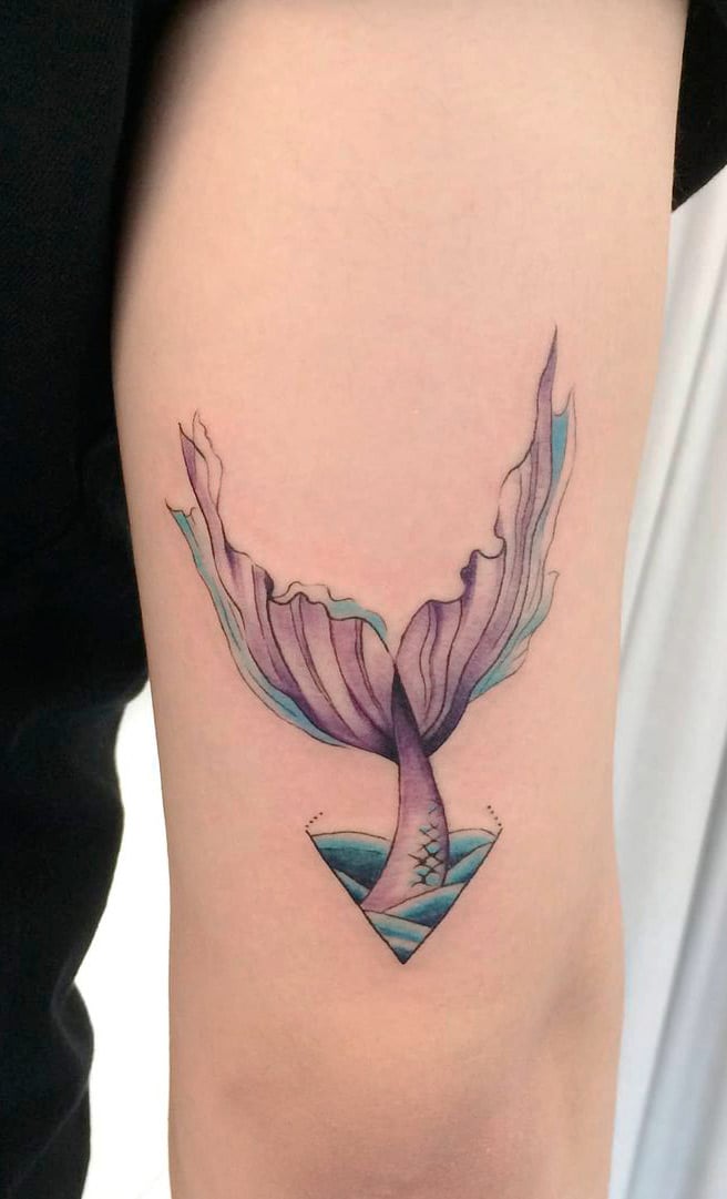 tatuaje de sirena en mujer 05