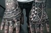 tatuaje geometrico mano para hombre 26